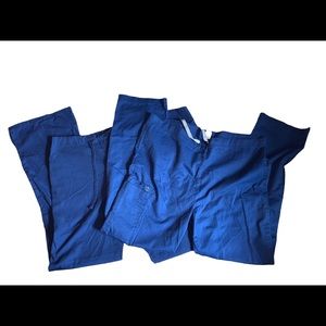 Pair scrub pants
